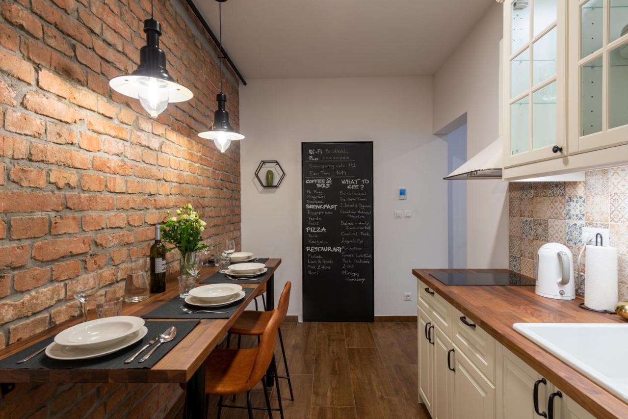 Brickwall Apartments Zagreb Dış mekan fotoğraf